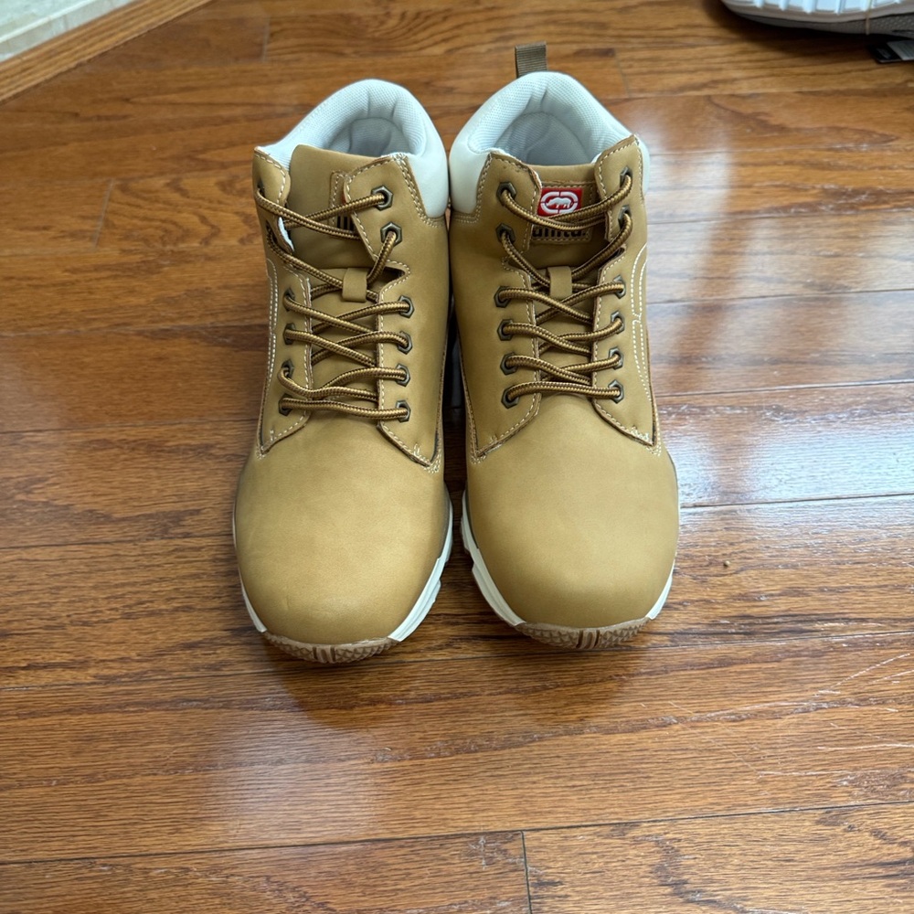 Marc Ecko Men's Brown Lace-Up Boots